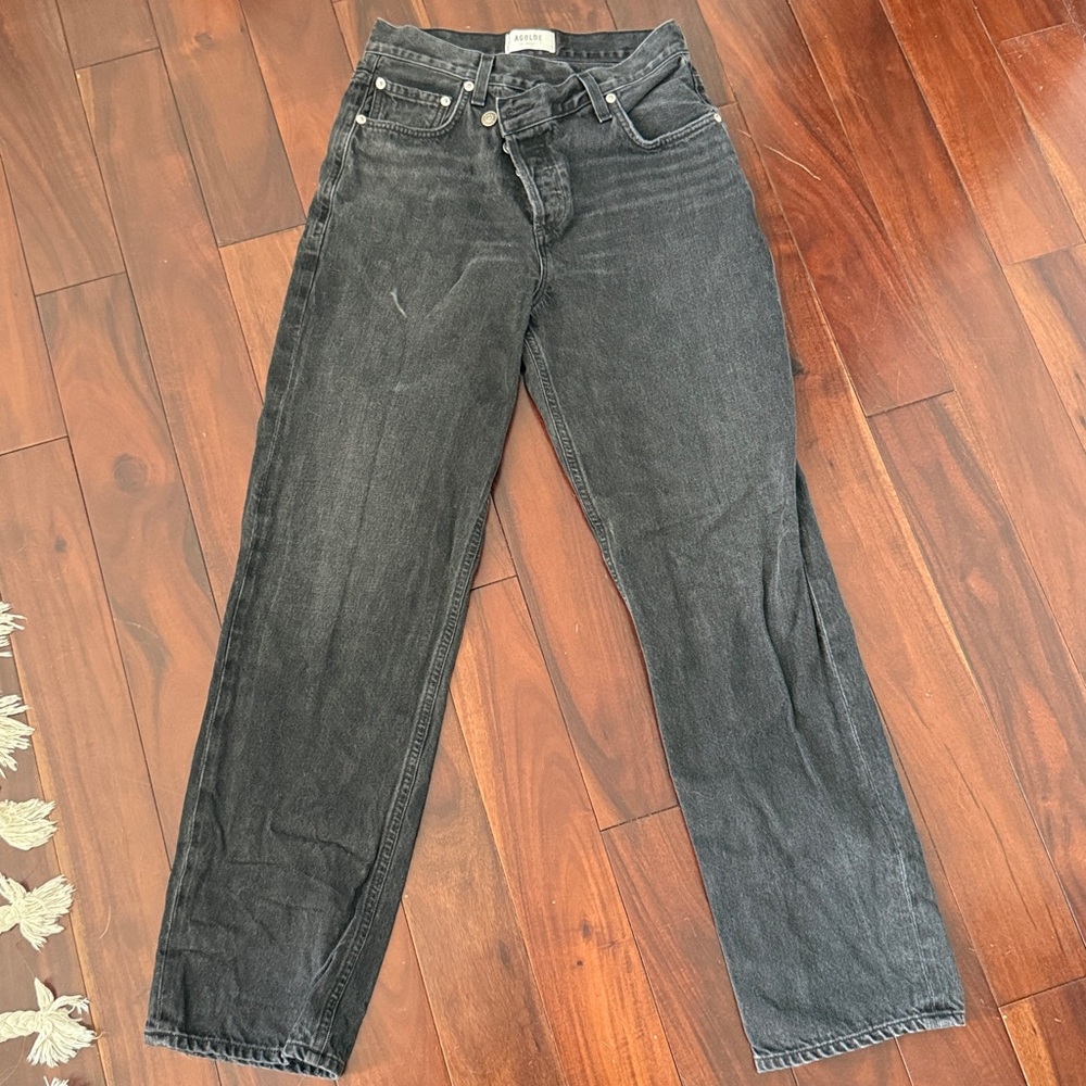 AGolde Criss Cross Jeans